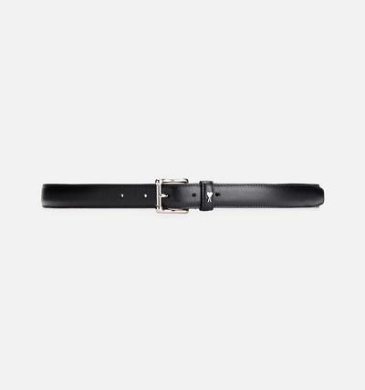 Ami Paris Ami de Coeur Belt 25 Mm Belts Black | ami-AU305