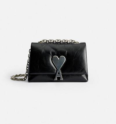 Ami Paris Mini Voulez-Vous Bags Black | ami-AU554