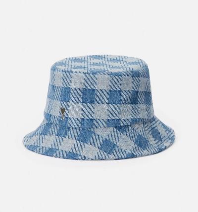 Men's Ami Paris Ami de Coeur Denim Blue | ami-AU618
