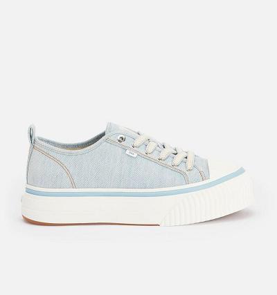 Men's Ami Paris Low Top Ami 1980 Sneakers Blue | ami-AU615