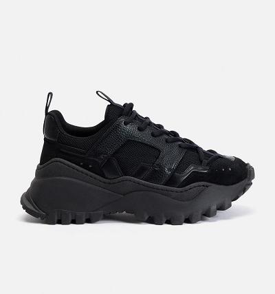 Men's Ami Paris Lucky 9 Sneakers Black | ami-AU593