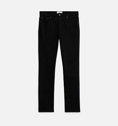 Men's Ami Paris Slim Fit Jeans Black | ami-AU145