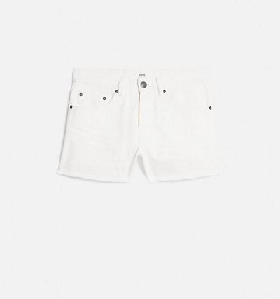 Men's Ami Paris Straight Fit Denim White | ami-AU334