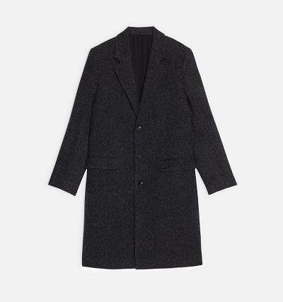 Men's Ami Paris Three Buttons Coats Dark Grey | ami-AU502
