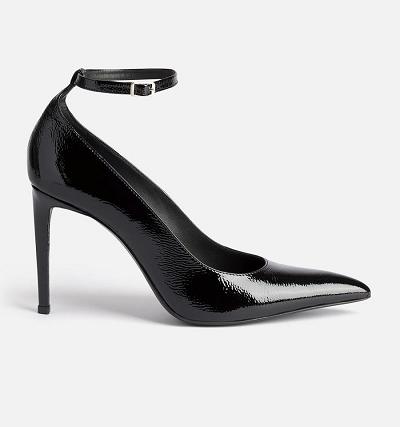 Women's Ami Paris Stilettoes 9 Cm Heel Shoes Black | ami-AU115